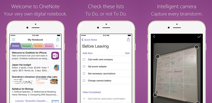 OneNote για iPhone