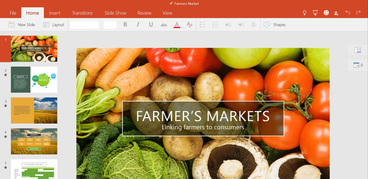 PowerPoint για Windows 10